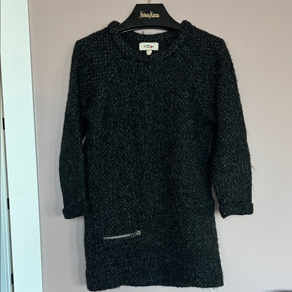 Isabel Marant Étoile Black and Gray Sweater Size 0